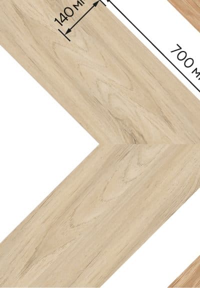 Obsidian Chevron XL LF703-31 Vanilla Cloud